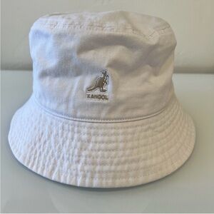 Kangol Classic White Bucket Hat